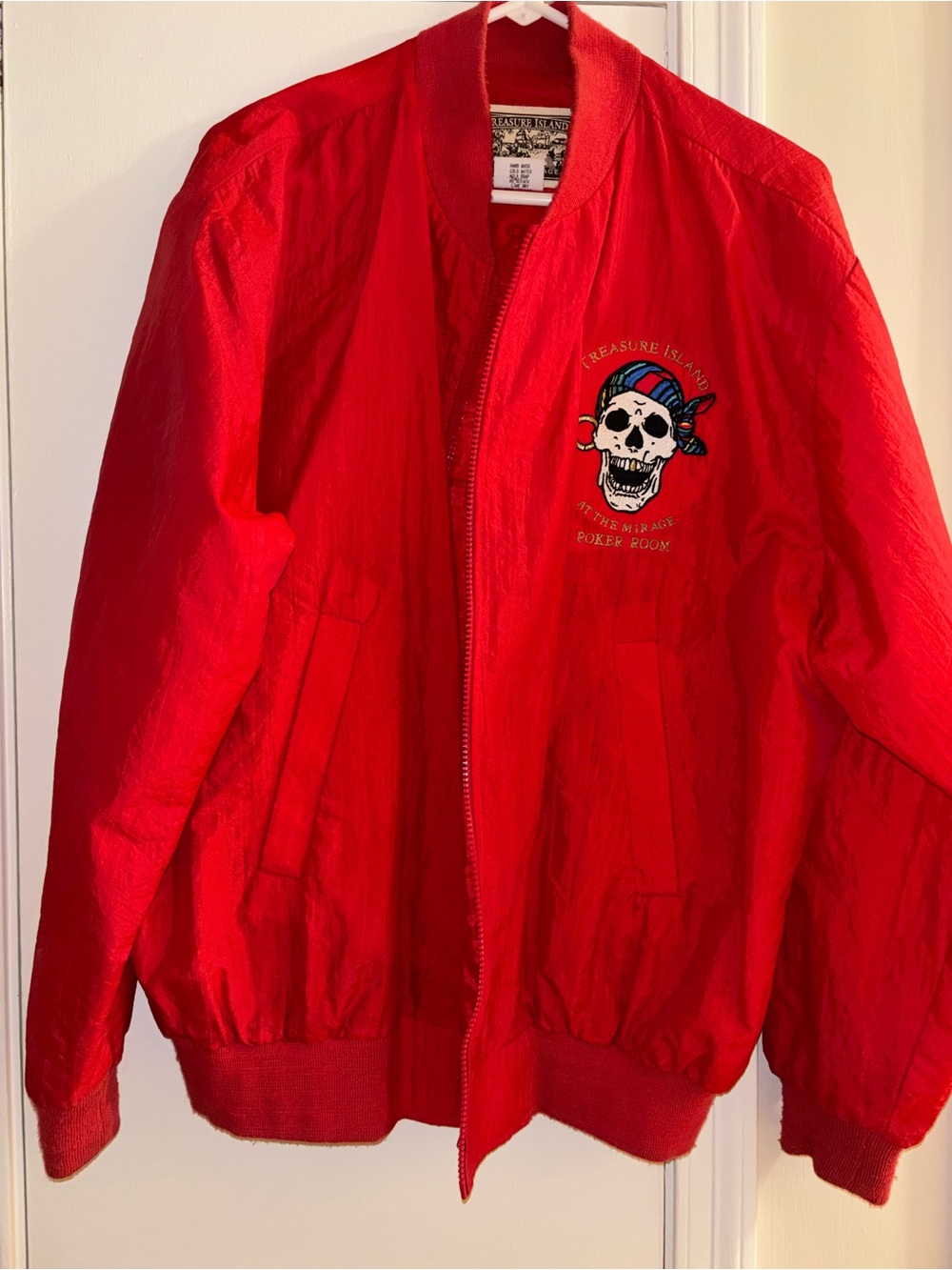 Vintage Treasure Island Casino Las Vegas 90s Jacket
